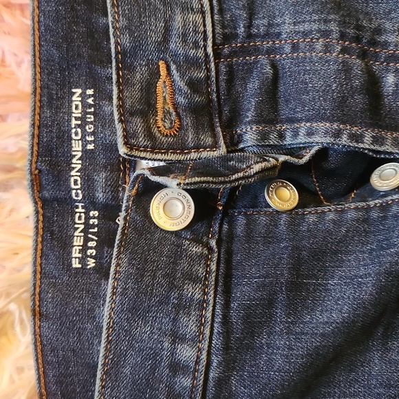 French Connection regular fit men's jeans size W38 L33 - Picture 3 of 5